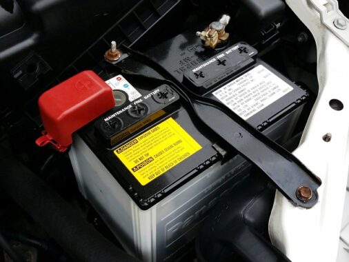 automotive batteries are an example of which hazard class